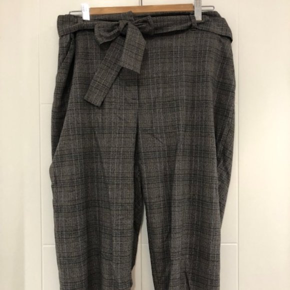 Brown Plaid Dress pants - Picture 1 of 5